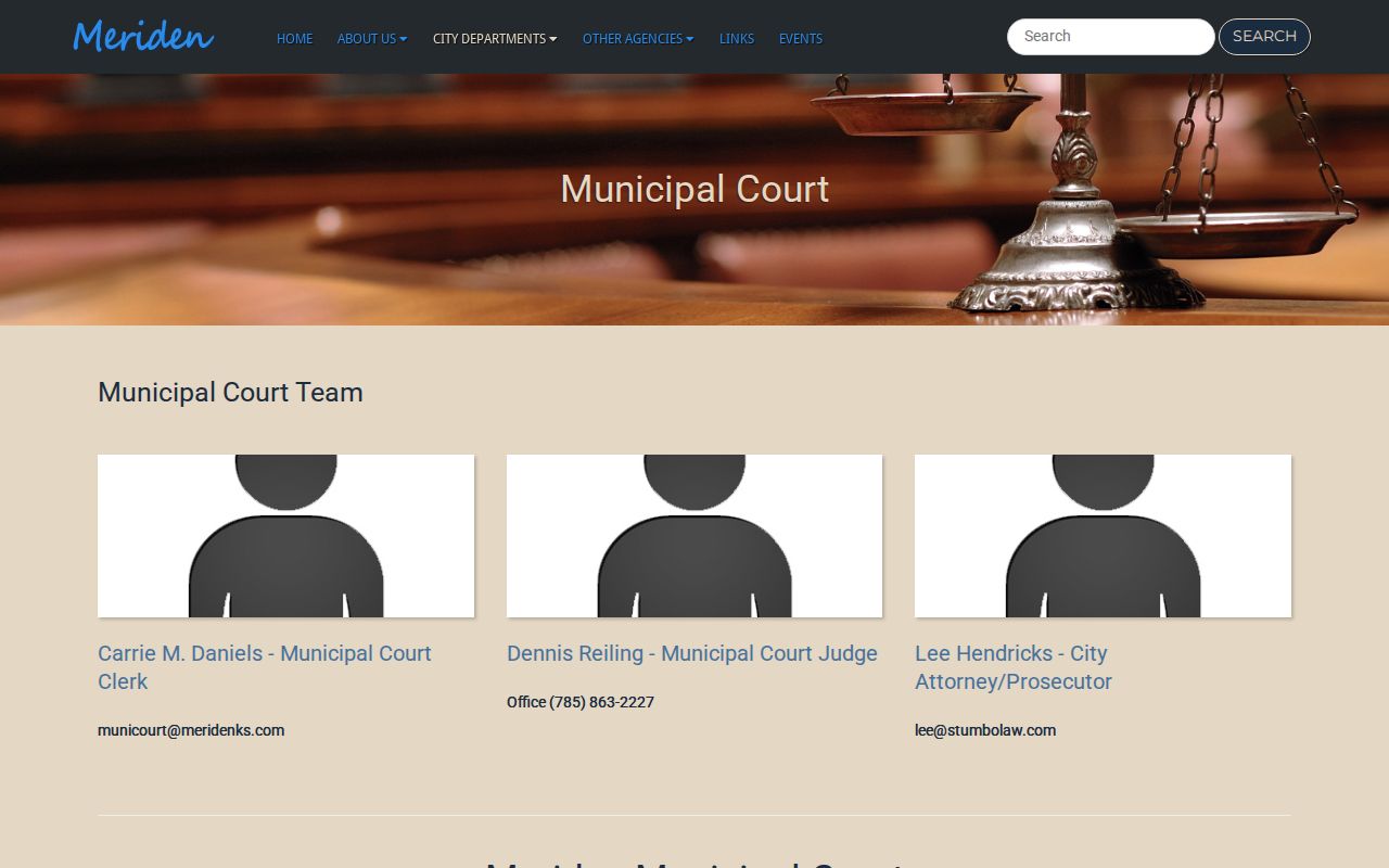 Meriden court docket municipal court contact page